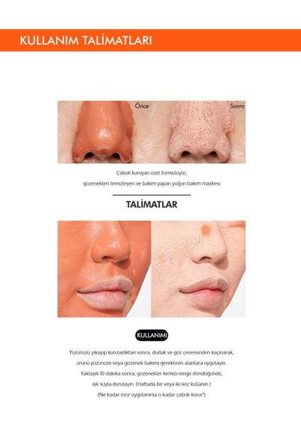Gözenekli Ciltler İçin Amazon Kili Maske ve Temizleyici Set (110ml+120ml) Amazon Red Clay Pore