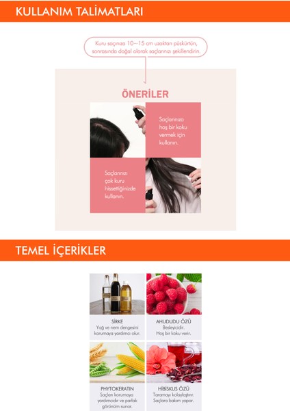 Saçlara Parlak Görünüm Veren Ahududu Kokulu Sirkeli Saç Misti A'PIEU Raspberry Vinegar Hair Mist
