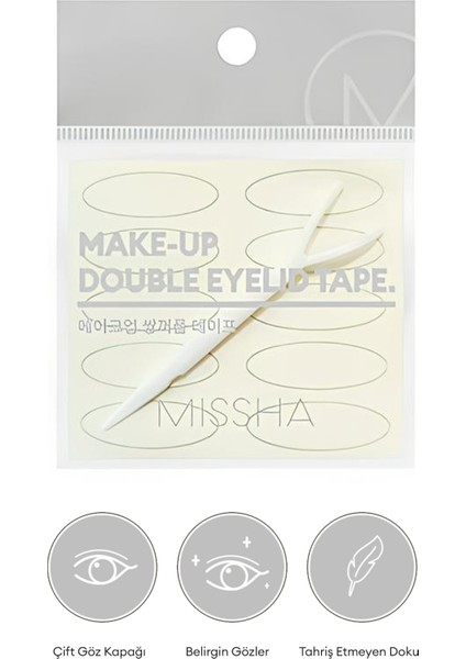 Çok Fonksiyonlu Göz Makyaj Bandı MISSHA Make-up Double Eyelid Tape