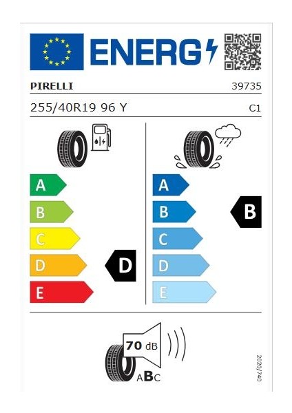 255/40 R19 96Y P-Zero Pz4 Oto Yaz Lastiği (Üretim Yılı:2024) fiyatları