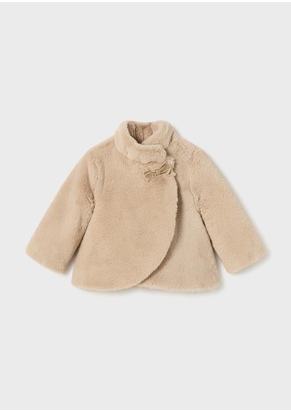 Topiaca Kız Bebek Tüylü Mont 2477