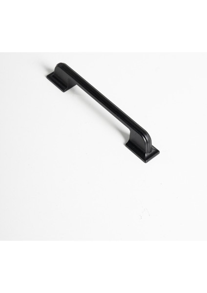 Mutfak Dolap Çekmece Kapak Mobilya Kulbu 96 mm 128 mm Lüks Metal Kulp Mat Siyah Kulp