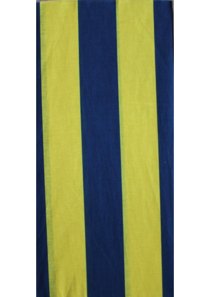 Sarı Lacivert Çizgili Baskılı Boyunluk Baf Bandana fiyatları