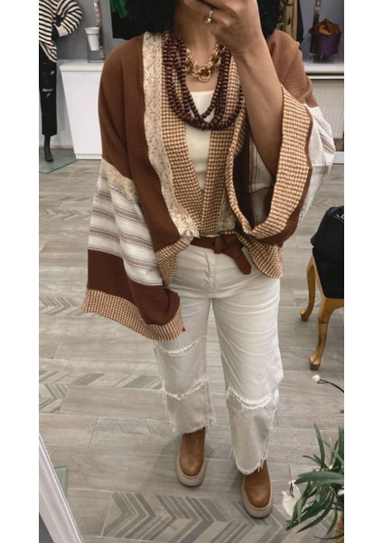 Özel Tasarım Müslin Kumaş Bohem Kimono