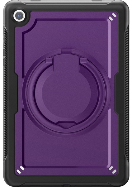 Samsung Galaxy Tab A9 Plus X210 X216 X218 Kılıf Handle Ring Yüzüklü Amour Tank Case Fuji