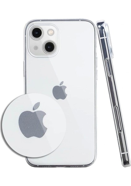 iPhone 14 Uyumlu Kılıf Lüx Şeffaf Silikon Kapak