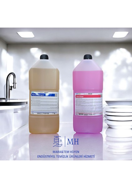 DETERGENT ELDE YIKAMA BULAŞIK DETERJANI 5 LT /ECOLAB HAND SOAP SIVI EL SABUNU 5LT
