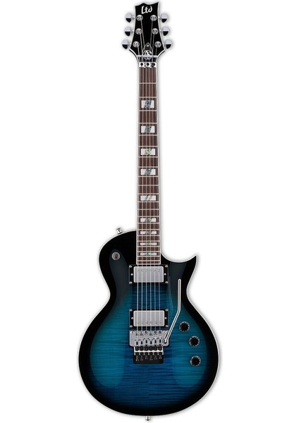 As-1fr Black Aqua Sunburst Alex Skolnick Signature Elektro Gitar