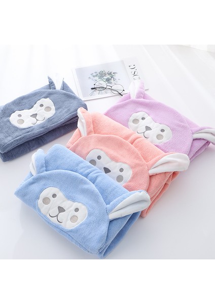Mercan Kadife Bebek Bornoz Kapüşonlu Banyo Havlusu Bebek Çocuk Banyo Yüzme Pelerin Banyo Havlusu (Yurt Dışından) modelleri