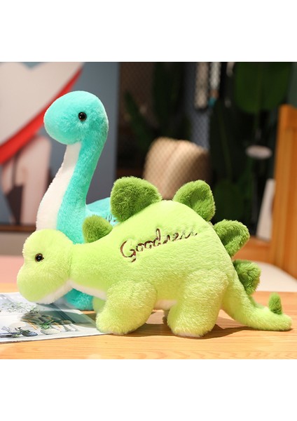 Yaratıcı Sevimli Peluş Dinozor Karikatür Küçük Dinozor Peluş Oyuncak Araba Iç Ofis Masaüstü Süsleme (Yurt Dışından)