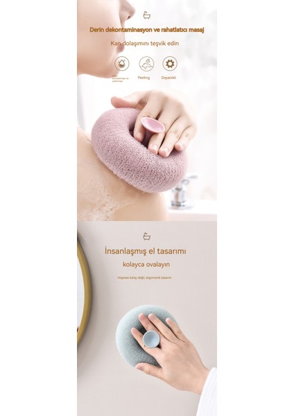 Banyo Topları, Keseleme, Köpüklü Banyo Topları, Banyo ve Masaj Için Üst Düzey Banyo Topları, Bir Çift Banyo Eseri Için Çift Amaçlıdır. (Yurt Dışından) modelleri