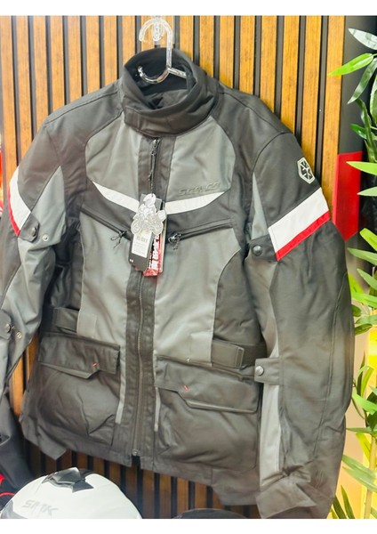 JK122 Korumalı 4 Mevsim Motosiklet Montu (Siyah) fiyatları