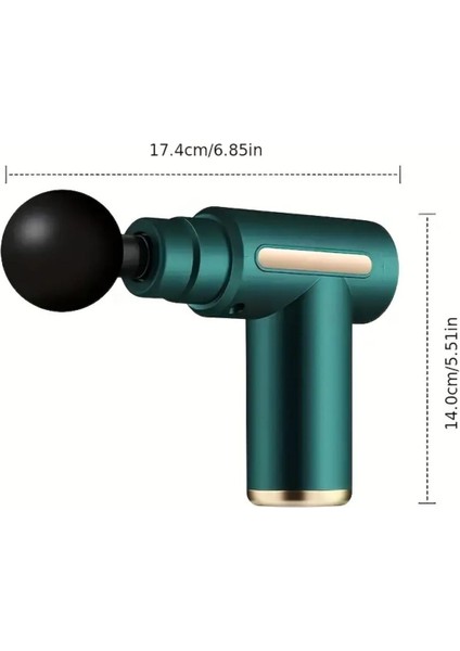 ® 4 Masaj Başlıklı Titreşim, Şarj Edilebilir Küçük Masaj Aleti,masaj Tabancası modelleri