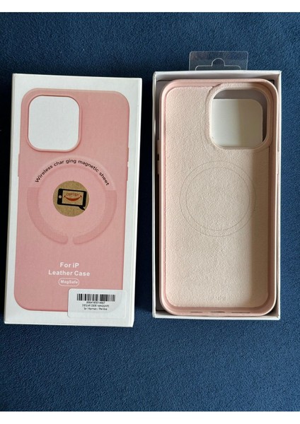 Iphone 14 Pro Max Magsafe Renkli Deri Kılıf modelleri