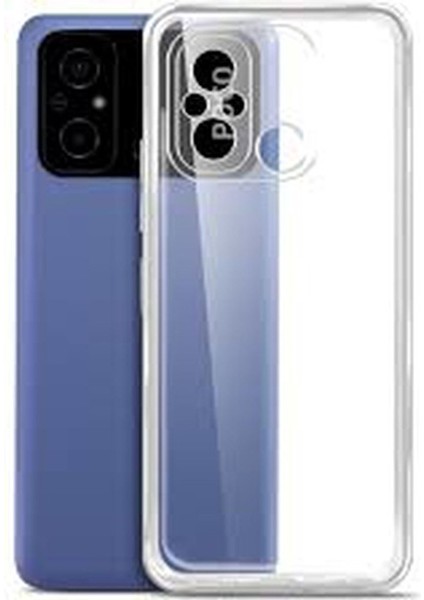 Xiaomi Poco C55 Uyumlu Şeffaf Silikon Kılıf