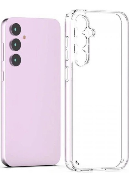 Samsung Galaxy A25 Uyumlu Şeffaf Silikon Kılıf