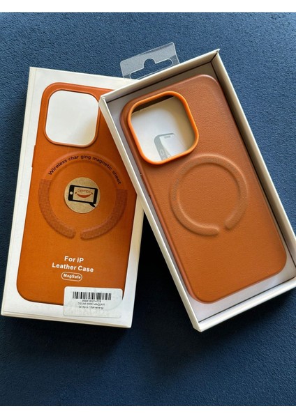Iphone 14 Pro Uyumlu Magsafe Renkli Deri Kılıf fiyatları