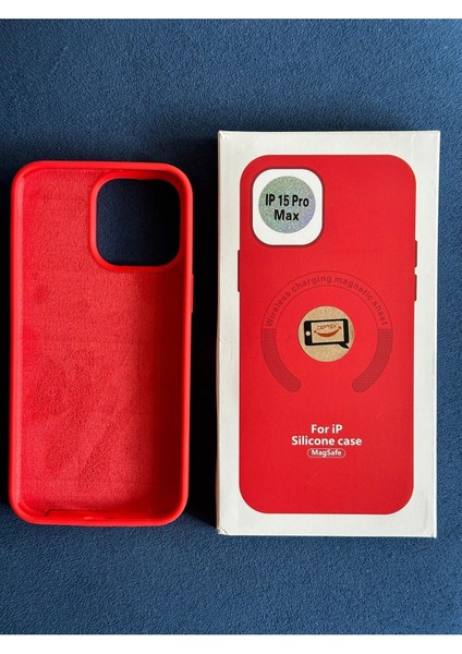 Apple iPhone 15 Pro Max Uyumlu Renkli Magsafe Kılıf