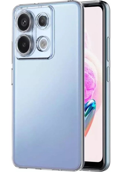 Xiaomi Redmi Note 13 Uyumlu Şeffaf Silikon Kılıf modelleri