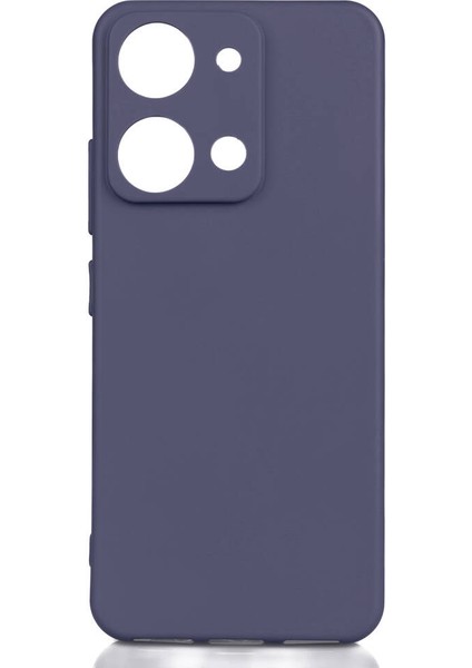 Reeder S19 Max Pro S Zoom Kılıf Mat Esnek Biye Silikon Kılıf-Lacivert