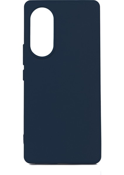 Reeder S19 Max Pro S Edge Kılıf Mat Esnek Biye Silikon Kılıf-Lacivert