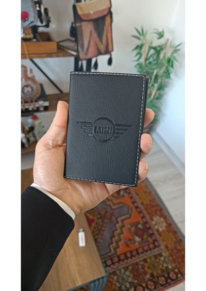 Mini Cooper Deri Dikişli Araç Ruhsat Kılıfı Kabı Ruhsatlık Ruhsat Koruyucu fiyatları