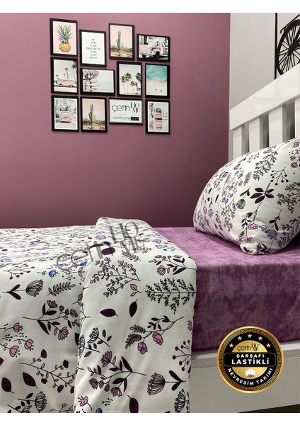Çetinhome Çarşafı Lastikli Tek Kişilik Nevresim Takımı Larin fiyatları