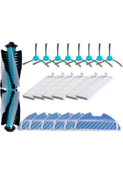 Listar Rx9 Rx5 Rx3 RX10 Robot Silindiri Ana Yan Fırça Hepa Filtresi (Yurt Dışından)