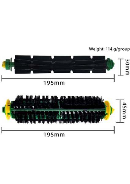 500 Serisi 550 520 535 Için Ana Fırça Yan Fırça Parçaları (Yurt Dışından) fırsatları