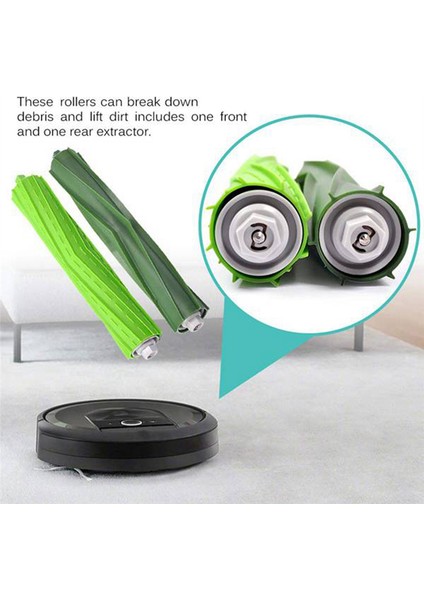 Hepa Filtre Ana Yan Fırça I7 I7+ I6+ I8 I3+Plus Için (Yurt Dışından) indirimleri