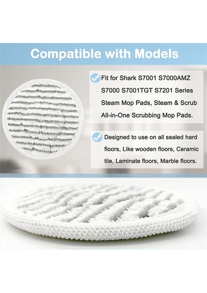 S7001 S7000AMZ S7000 Için Yedek Buharlı Paspas Pedleri (Yurt Dışından) fırsatları