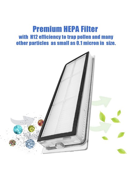 S10 S10 Pro Ana Yan Fırça Hepa Filtresi Için 11 Adet (Yurt Dışından) fırsatları