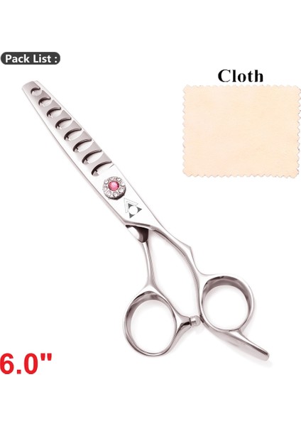 9022 Fen Ya 6.0 Stili 6.0 Saç Veya Profesyonel Yüksek Li Kuaförlük Veya Berber Tg Veya Japon Çelik Kesme Makası# (Yurt Dışından)