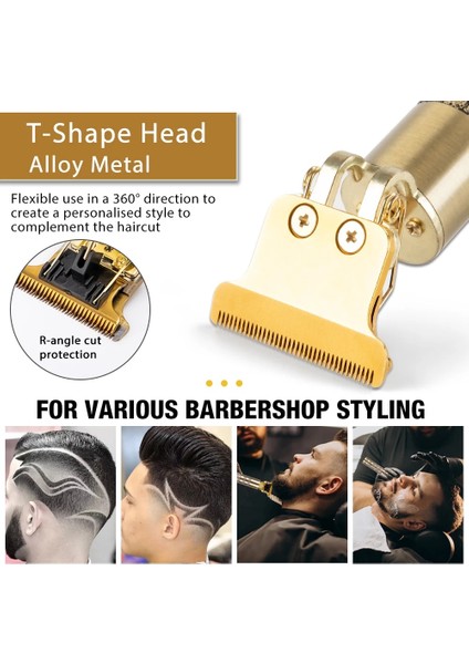Pembe Tarzı Saç Kesme Makinesi Erkekler Için Kesme Makinesi Tıraş Makinesi Sakal T9 Elektrikli Akülü Sıcak Satış Vintage Profesyonel Saç Berber Giyotin (Yurt Dışından) modelleri
