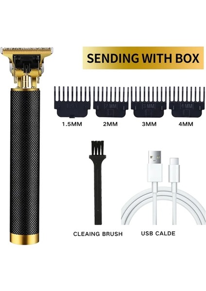 No.1 Stili Orijinal USB Elektrikli Saç Düzeltici Profesyonel Berber Sakal Saç Kesme Makinesi Tıraş Makinesi Saç Kesme Makinesi Şarj Cihazı ile Adam Için (Yurt Dışından)