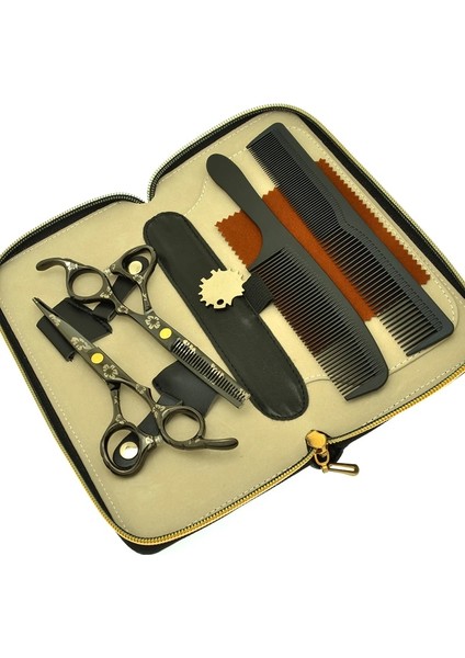 A0147C-05-55 Stili Smith Chu 5.5 "saç Veya Berberler Için Salon Kuaförlük Kesme ve Tg Makası Takım Elbise Sakura Model Saç Kesme Makinesi A0147C (Yurt Dışından)