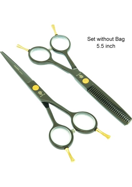 A0004C-02-55 Stili 5.5 "profesyonel Saç Veya Saç Kesme Veya Berberler Için Saç Tg Makası J Kuaförlük Malzemeleri Dıy Araçları A0004C (Yurt Dışından)