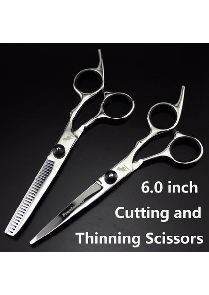 6 Inç Renk Inceltme Stili Yeni Profesyonel Kuaförlük Veya Saç Kesme Seti Berber Makası Yüksek Li Salon 6.olor Siyah (Yurt Dışından) indirimleri