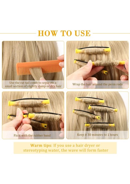 Pembe Tarzı Zes Saç Silindirleri Saç Perma Çubukları Seti Kıvırcıklaştırıcılar Kadınlar Için Soğuk Dalga Çubuklar Uzun Kısa Saç Dıy Kuaförlük Şekillendirici Araçları (Yurt Dışından) indirimleri