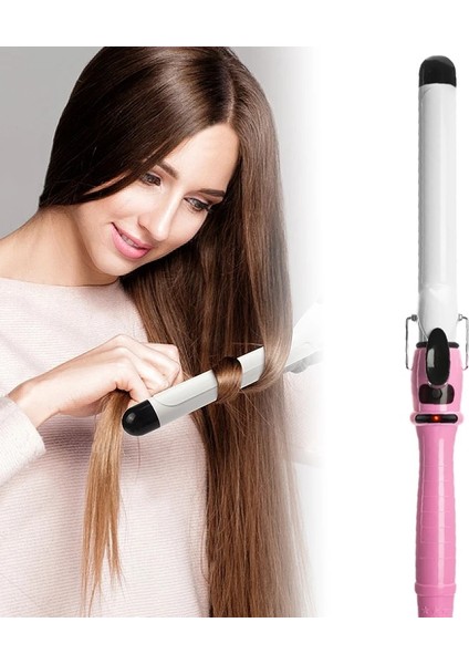32MM Tarzı Elektrikli Seramik Saç Bigudi Uzun Saç Kıvırma Maşası Değnek mm Profesyonel Saç Maşası Rulo Bukleler Değnek Moda Styling (Yurt Dışından) indirimleri