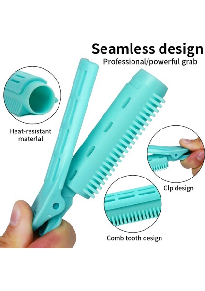 Çok Renkli-6pcs Tarzı Hacim Veren Saç Kökü KlipsiDoğal Kabarık Saç Kıvırcıklaştırıcıları Silindirler KlipslerDıy Kabarık Kelepçeler Silindirler Saç Şekillendirme Aracı (Yurt Dışından) modelleri