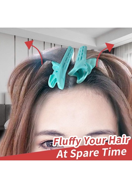 Çok Renkli-6pcs Tarzı Hacim Veren Saç Kökü KlipsiDoğal Kabarık Saç Kıvırcıklaştırıcıları Silindirler KlipslerDıy Kabarık Kelepçeler Silindirler Saç Şekillendirme Aracı (Yurt Dışından) indirimleri