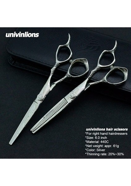6005-CUT Stili " Berber Saç Ors Kuaför Salonu Saç Kesme Makası Saç Tg Ors Japon Saç Kesimi Jilet Makas (Yurt Dışından)