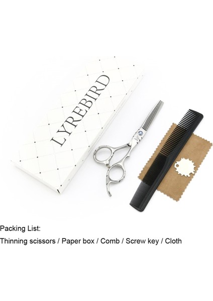 Takım 6 Çanta Stili Yok Saç Veya 5.5 Inç 6 Inç Japonya Berber Makası Saç Kesme Veya Mavi Taş Saç Kesme Salonu Aletleri Lyrebırd Yeni (Yurt Dışından) fırsatları