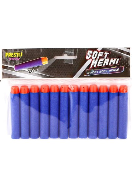Nessiworld Fab Bk 001 yedek Yumuşak Dart Mermisi -Prestij Oyuncak