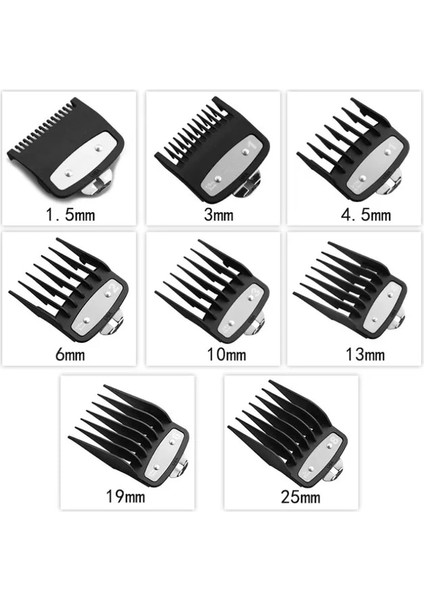 Siyah Stil Km 1987 Için Profesyonel Limit Tarak Kesme Kılavuzu Tarak Seti (Yurt Dışından)