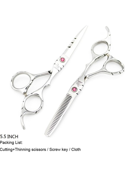 5.5 Inç Stilinde Çanta Yok Hair Ors Japan 5.5 Inch 6 Inch Saç Makası Pembe Veya Mavi Taş Saç Tg Ors Kaymaz Sap Lyrebırd Yeni (Yurt Dışından)