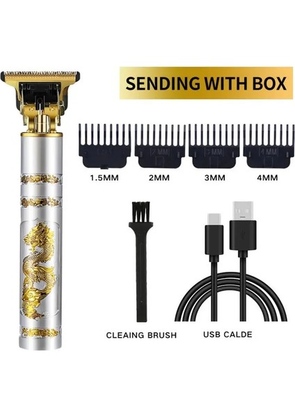 No.4 Stili T9 Saç Kesme Makinesi USB Kesme Makinesi Kuaför Profesyonel Berber USB Şarj Edilebilir Elektrikli Sakal Tıraş Makinesi (Yurt Dışından) fırsatları