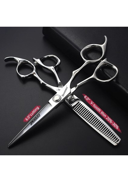 6 Inçlik Set Stili Kuaförlük Ya Da Inç Kuaför Ya Da Kuaför Seti Berber Dükkanı Kuaför Ya Da Güzellik Salonu Makasları Özel Logo (Yurt Dışından)