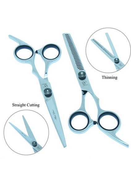 B0004A-03-60 Stili Meisha Profesyonel Pet Bakım Veya Kuaförlük Için Set Köpek Kesme Tg Kavisli Makası Köpek Cliper B0004A (Yurt Dışından)